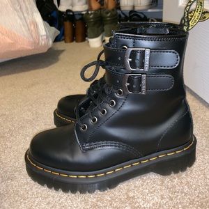 Doc Martens Women’s 1460 8-Eye Bex Buckle Boot